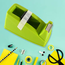 Plastic Tape Dispenser Cutter for Home Office use, Tape Dispenser for Stationary, Tape Cutter Packaging Tape School Supplies (1 pc / 300 Gm)