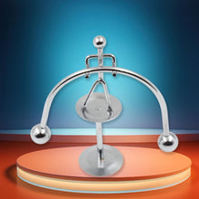 Mini Steel Balance Toy (1 Pc): Desk Decor, Perpetual Motion, Physics Toy