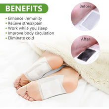 kinoki Cleansing Detox Foot Pads, Ginger & salt Foot Patch -10pcs (Free Size, White)