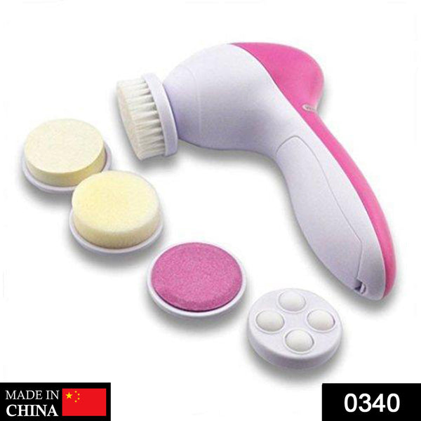 340 -5-in-1 Smoothing Body & Facial Massager (Pink) Parvati Mobile Accessories