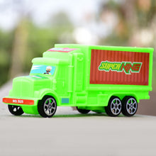 4467 Plastic Container Cargo Truck toy for kids 