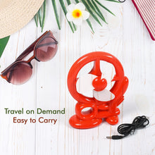 7710 CART SHAPE MINI FAN USB POWERED PORTABLE USB MINI COOLING FAN 