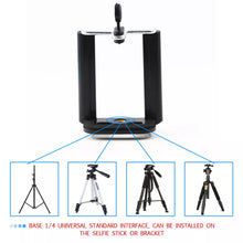 7338 Mobile Holder Attachment For Selfie Stick and Mobile Tripods 