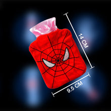 6508 Spiderman small Hot Water Bag with Cover for Pain Relief, Neck, Shoulder Pain and Hand, Feet Warmer, Menstrual Cramps. 