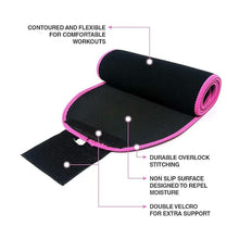 Waist Support Belt Neoprene Ab Belt Trainer, Stomach Wrap Tummy Belt / Belly Tummy Yoga Wrap Back Exercise Body Wrap