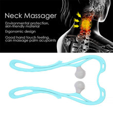 Neck Shoulder Massager, 33×18 cm Portable Relieving the Back for Men Relieving the Waist Women (1 Pc)