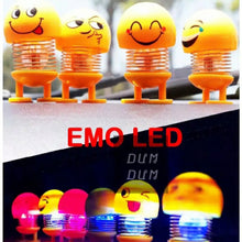 4714  Emoji Shake Car Dashboard Doll Dance for Car interior Decoration With LED Light 