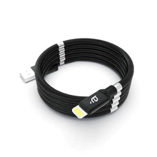 USB Cable, Charging Cable 3A Fast Charge and Sync Most Stunning Charging Cable, Magnetic Charging Cable Charging Cable for Phone (Compatible with (No More Messy Cables in Car & Home), (120 CM), ( Black), One Cable)