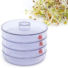 070 Plastic 4 Compartment Sprout Maker, White Parvati Mobile Accessories