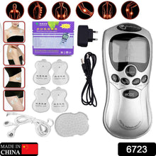 Multifunctional Massager, Health Care Digital Chinese Meridian Tens Therapy Massager Relax Body Muscle Acupuncture Machine 4 Electrode Pads & Charger Adapter and Cable, Physiotherapy, Electric Digital Therapy neck back Mane Massage