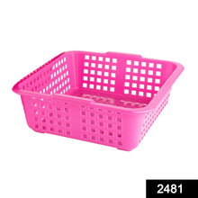 2481 Plastic Small Size Cane Fruit Baskets 