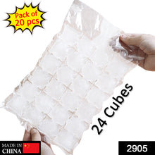 Disposable Ice Cube Bags, Stackable Easy Release Ice Cube Mold Trays Self-Seal Freezing Maker,Cold Ice Pack Cooler Bag for Cocktail Food Wine