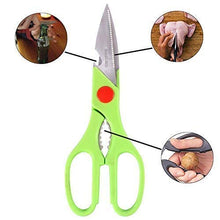 Multi-Function Kitchen Scissors for Veggies, Meat & Seafood with Bottle Opener