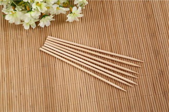 1119 Bamboo Wood Skewer BBQ Sticks 