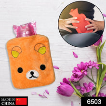 Warm Hug from a Panda: Orange Panda Hot Water Bottle for Pain Relief