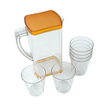 2408A Resistant Glass Jug for Juice, Milk, Cold or Hot Beverages 