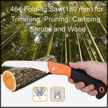 464 Folding Saw(180 mm) for Trimming, Pruning, Camping. Shrubs and Wood 