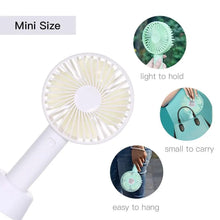 PORTABLE CLASSIC HAND FAN TABLE FAN 3 STEP SPEED SETTING FAN PERSONAL DESK FAN SUITABLE FOR OFFICE , SCHOOL & HOME USE (battery not included)