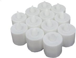 Festival Decorative - LED Tealight Candles (White, 24 Pcs)